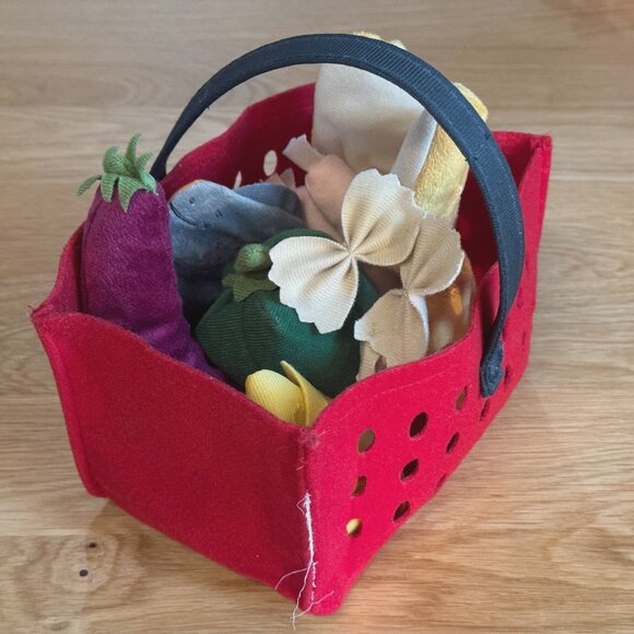 IKEA LÅTSAS Plush Toy: Shopping Market Basket 002.620.06 - Picture 4 of 14